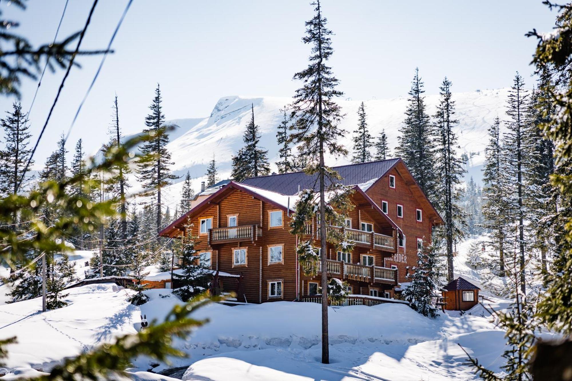 Alpin Eco Chalet & Wellness Dragobrat Exterior foto